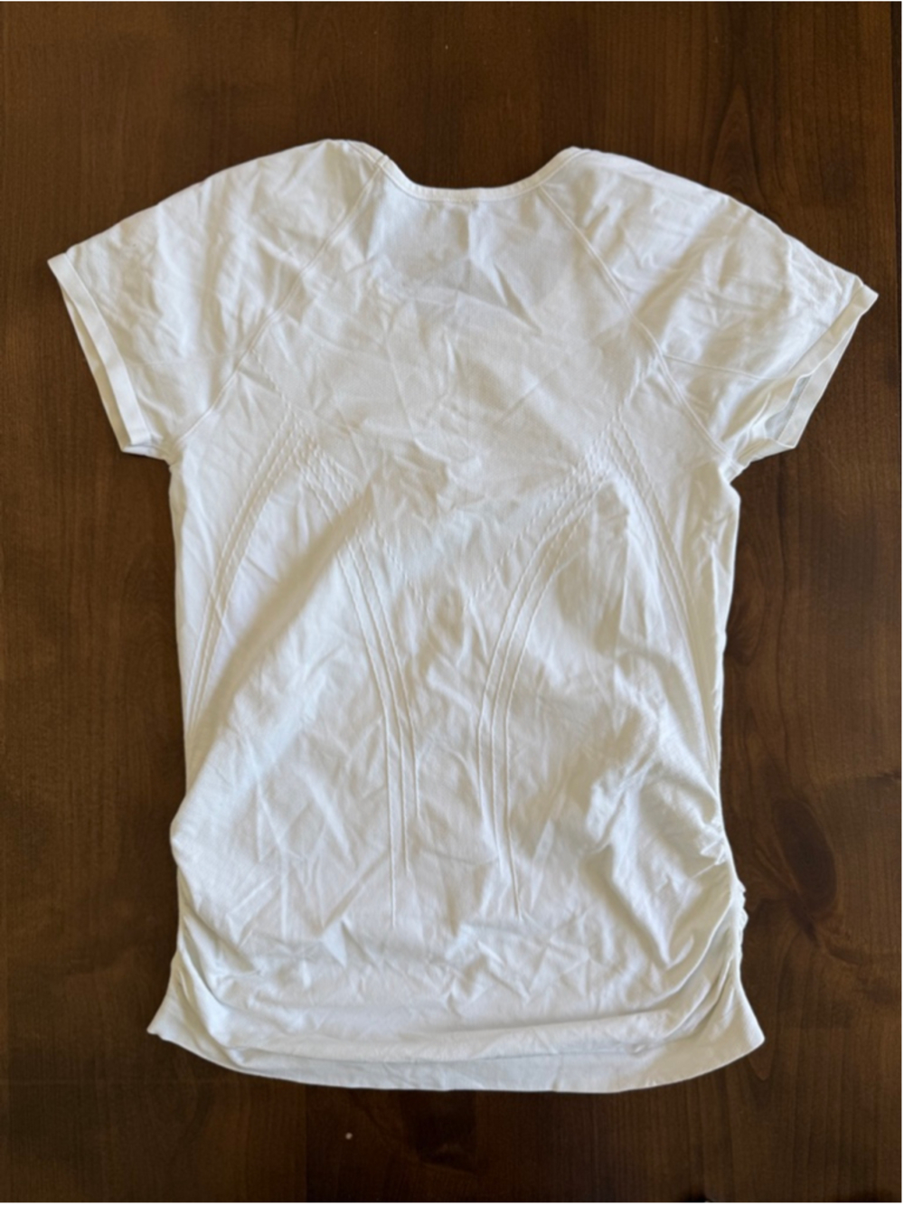 Athleta White Tee Size M EUC - Picture 2 of 2